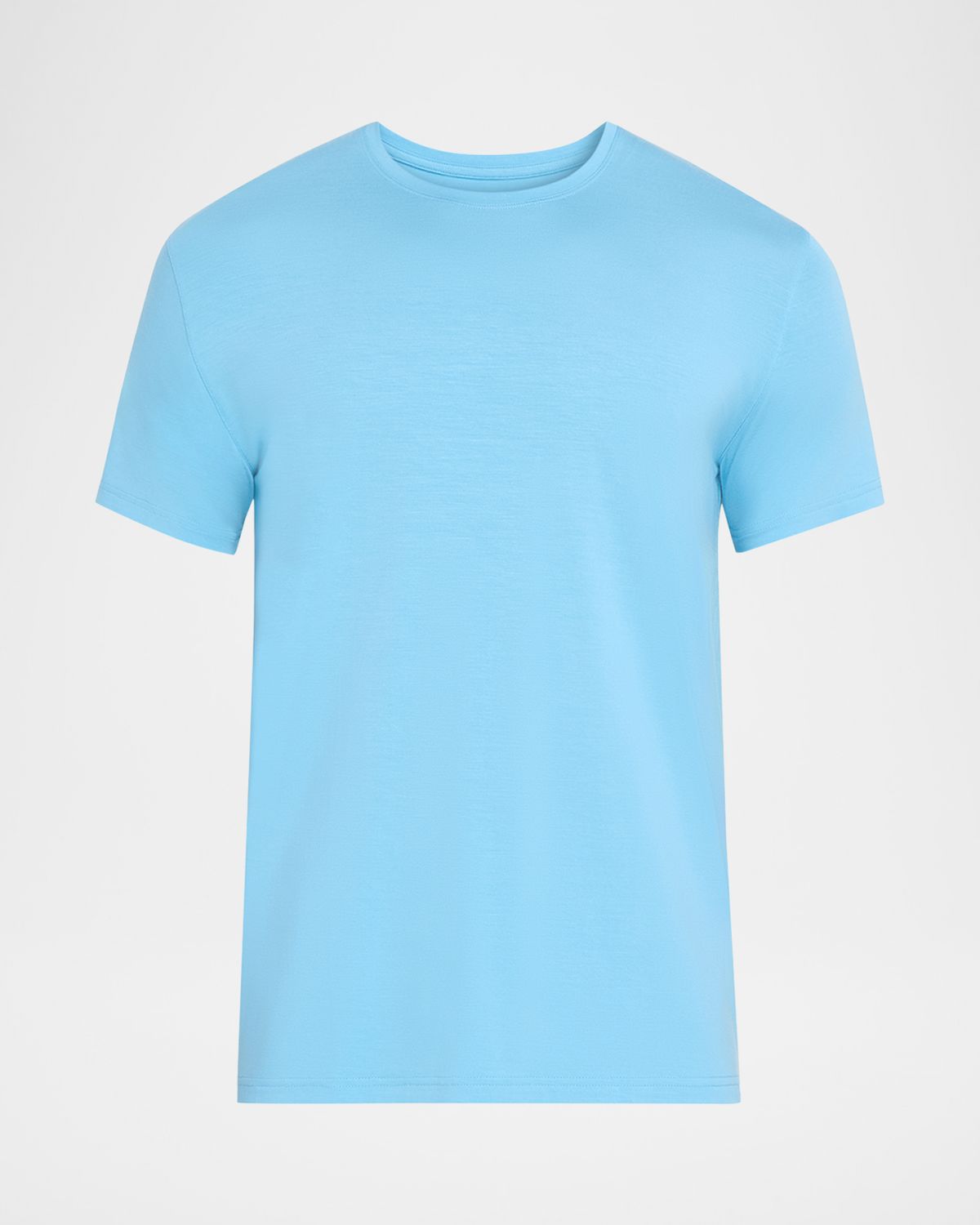 Derek Rose Men 's Basel Micro Modal Stretch Crewneck T-Shirt | Thumbnail 6