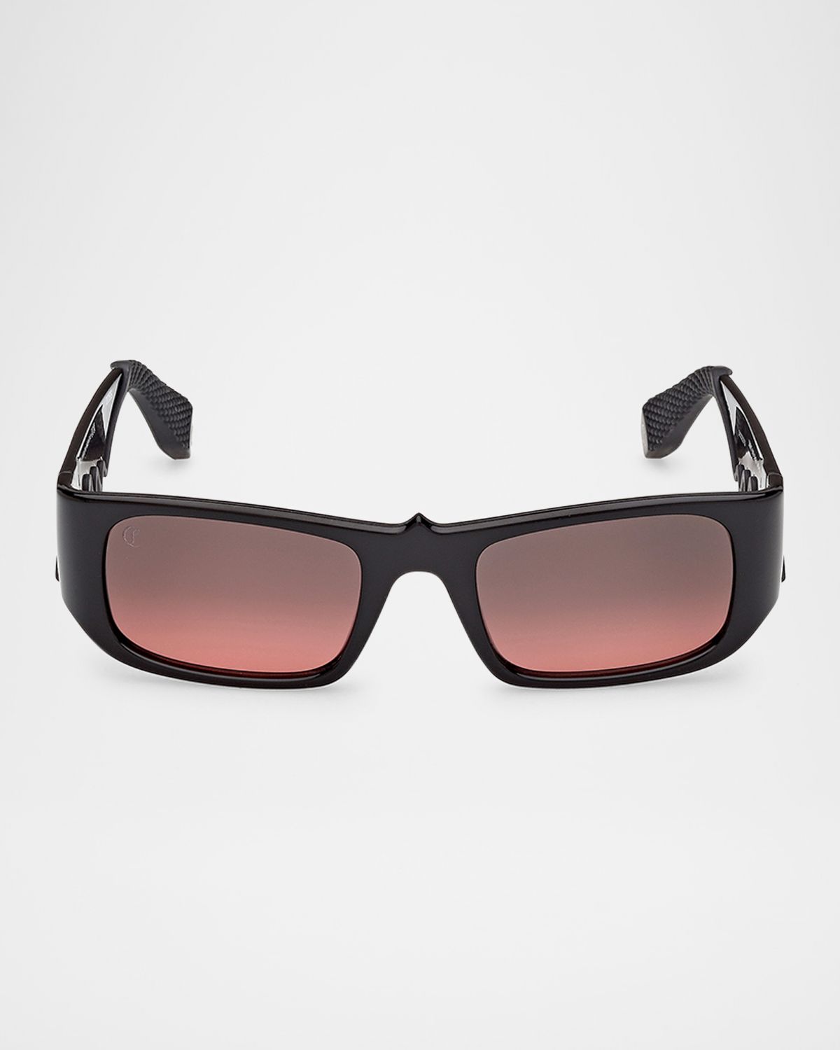Christian Louboutin Men 's LB0017M Acetate Rectangle Sunglasses