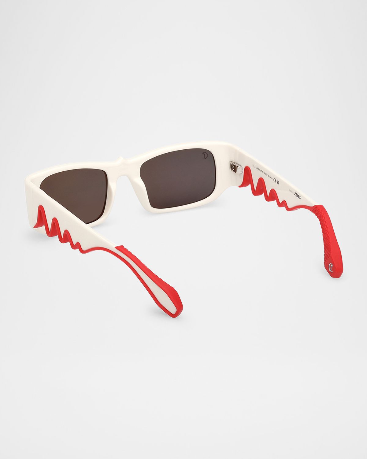Christian Louboutin Men 's LB0017M Acetate Rectangle Sunglasses | Thumbnail 5