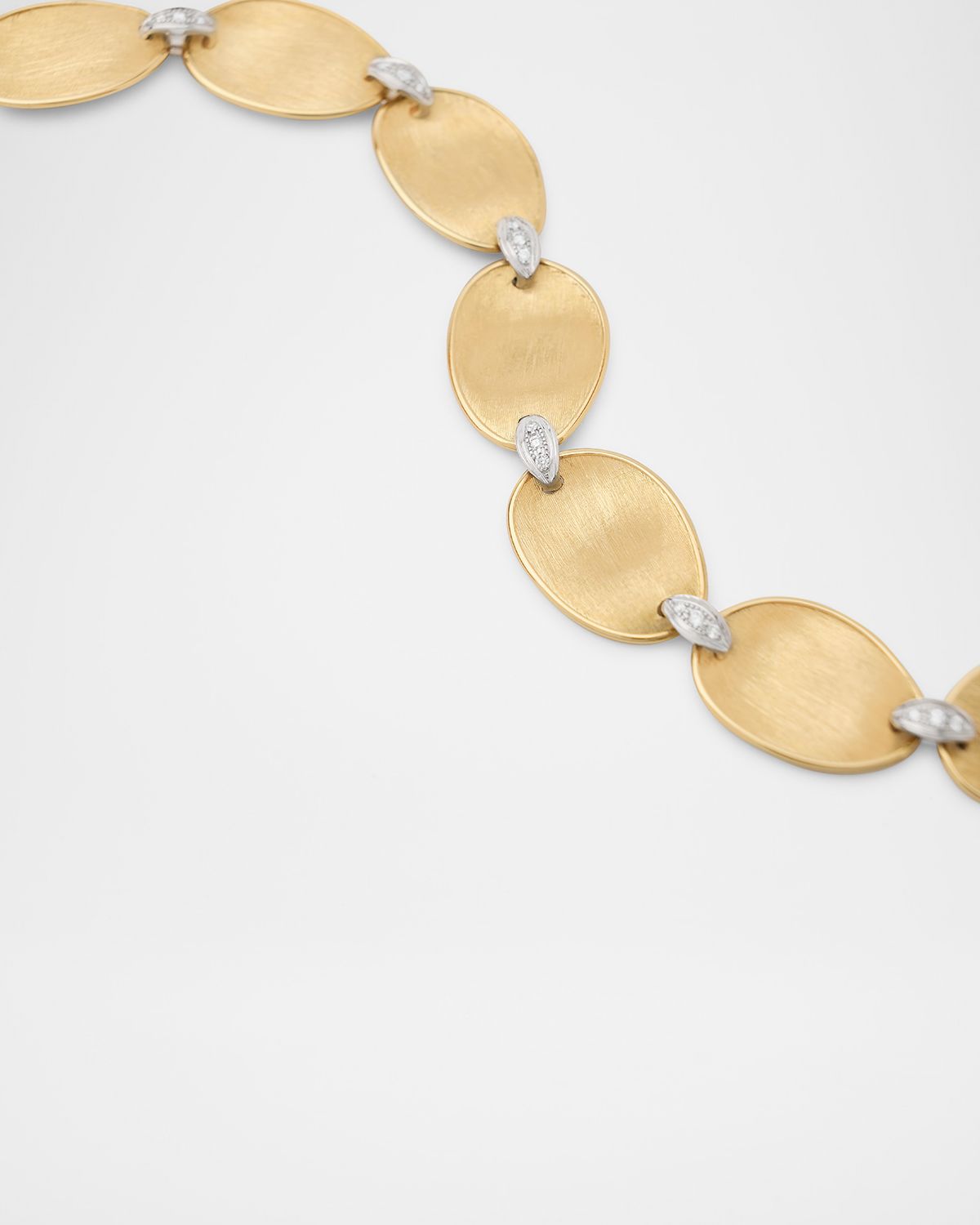 Marco Bicego 18K Gold Lunaria Bracelet with Diamond Accents