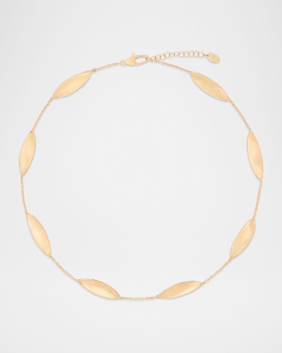 Marco Bicego 18K Yellow Gold Lunaria Twist Station Short Necklace