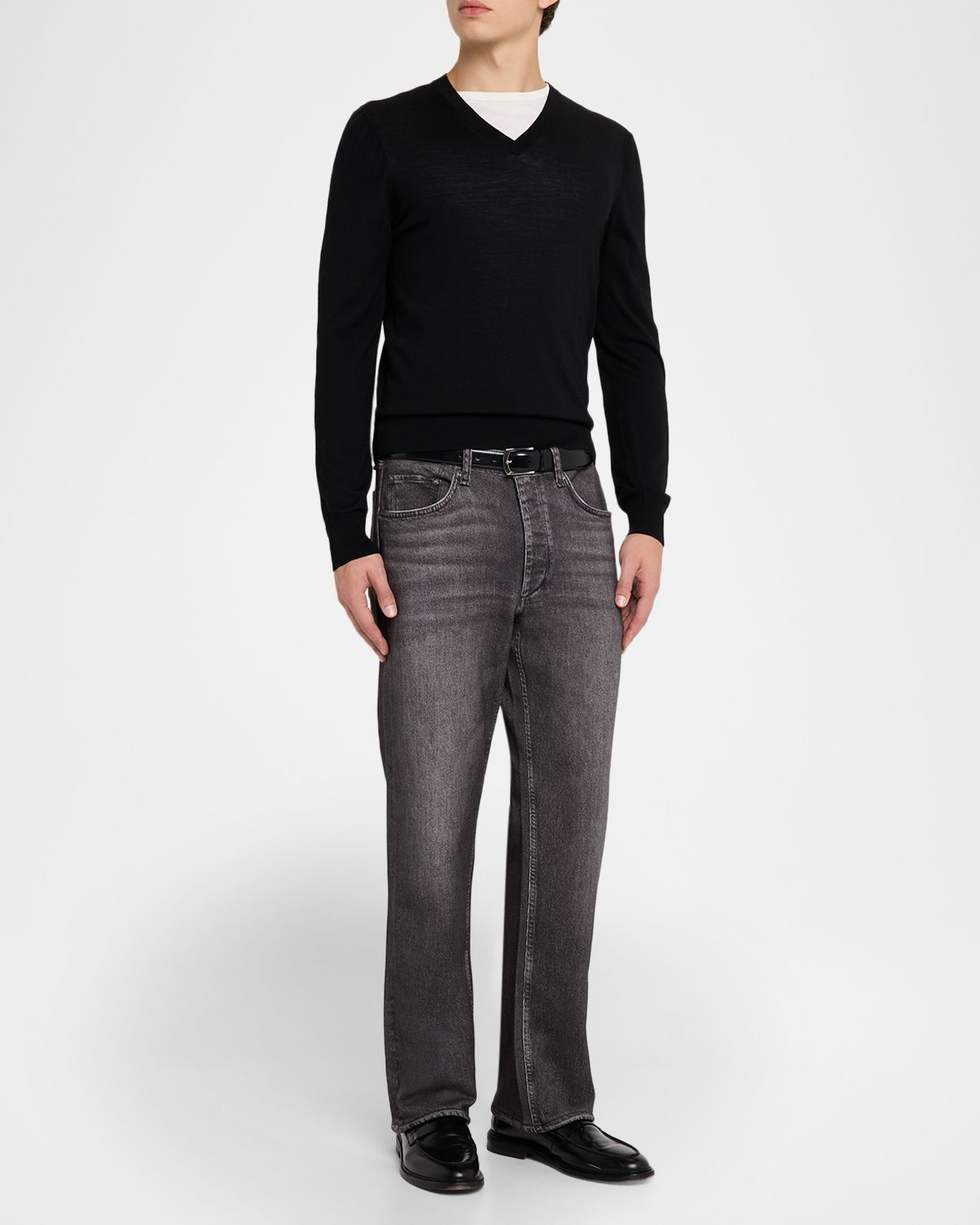 Rag & Bone Men 's Fit 4 Miramar Denim Effect Five-Pocket Pants