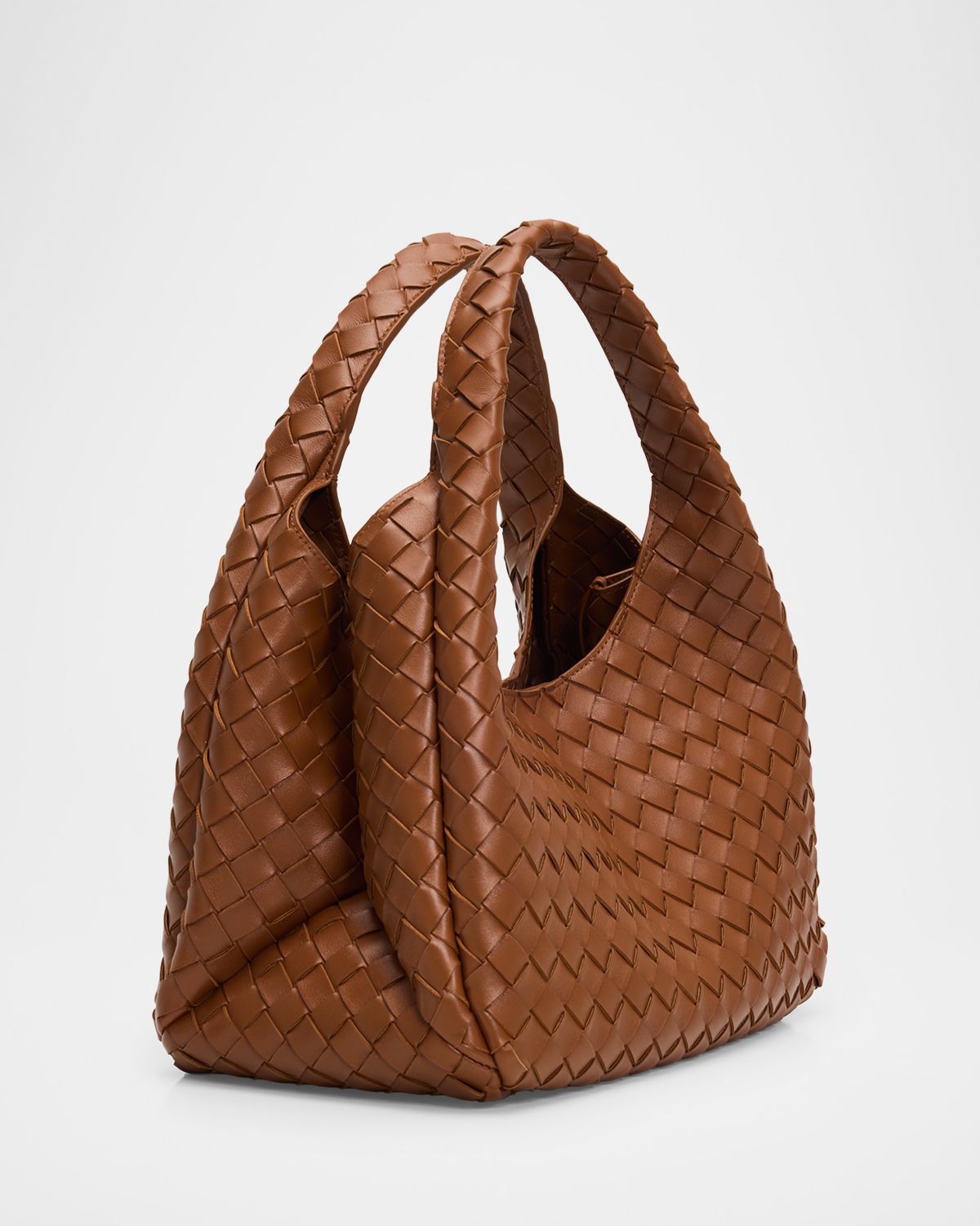 Bottega Veneta Campana Small Leather Shoulder Bag