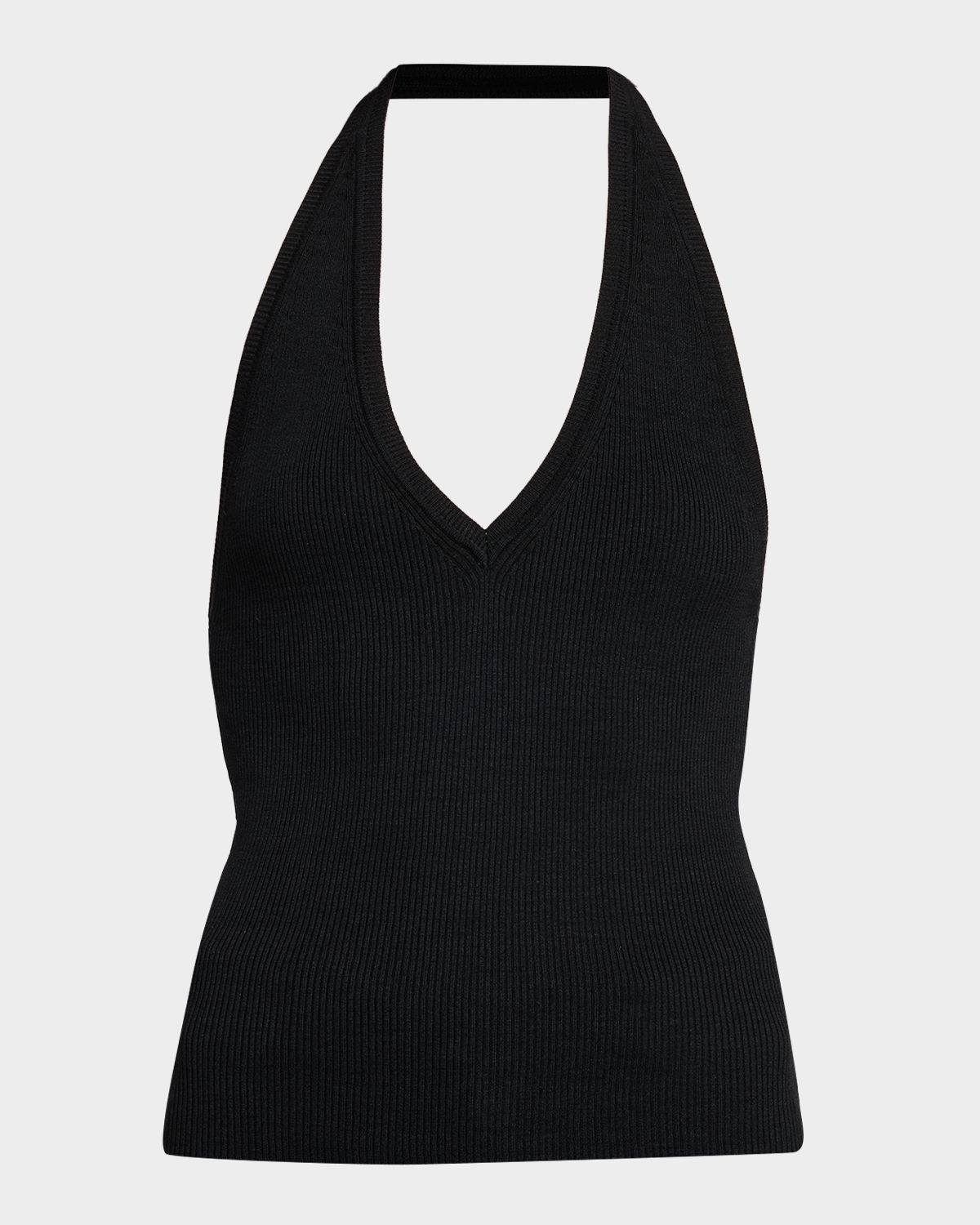Nili Lotan Ivey Rib Halter Sweater