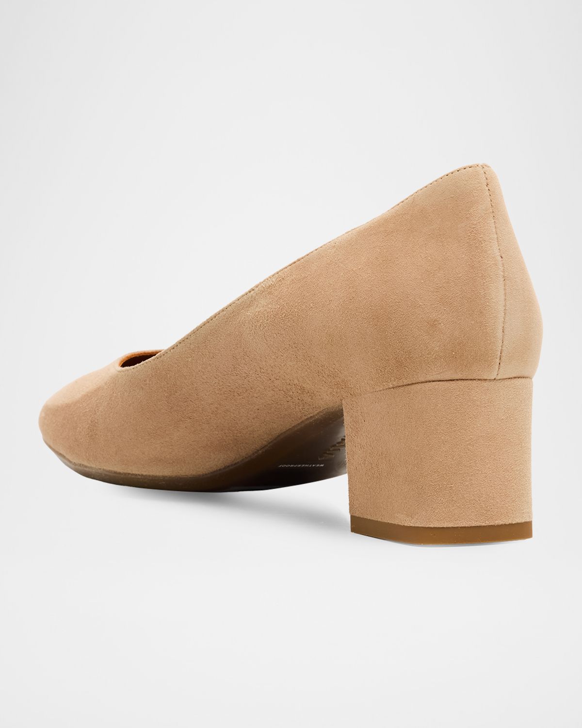 Aquatalia 45mm Pasha Suede Pumps