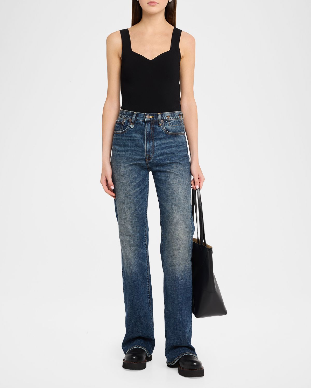 R13 Jane High-Rise Straight Jeans | Thumbnail 5