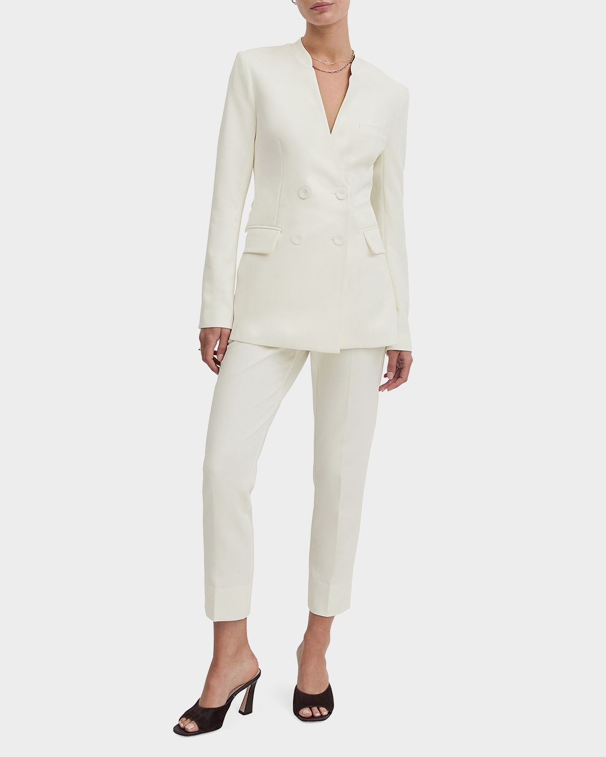 Favorite Daughter The Celeste Double-Breasted Blazer