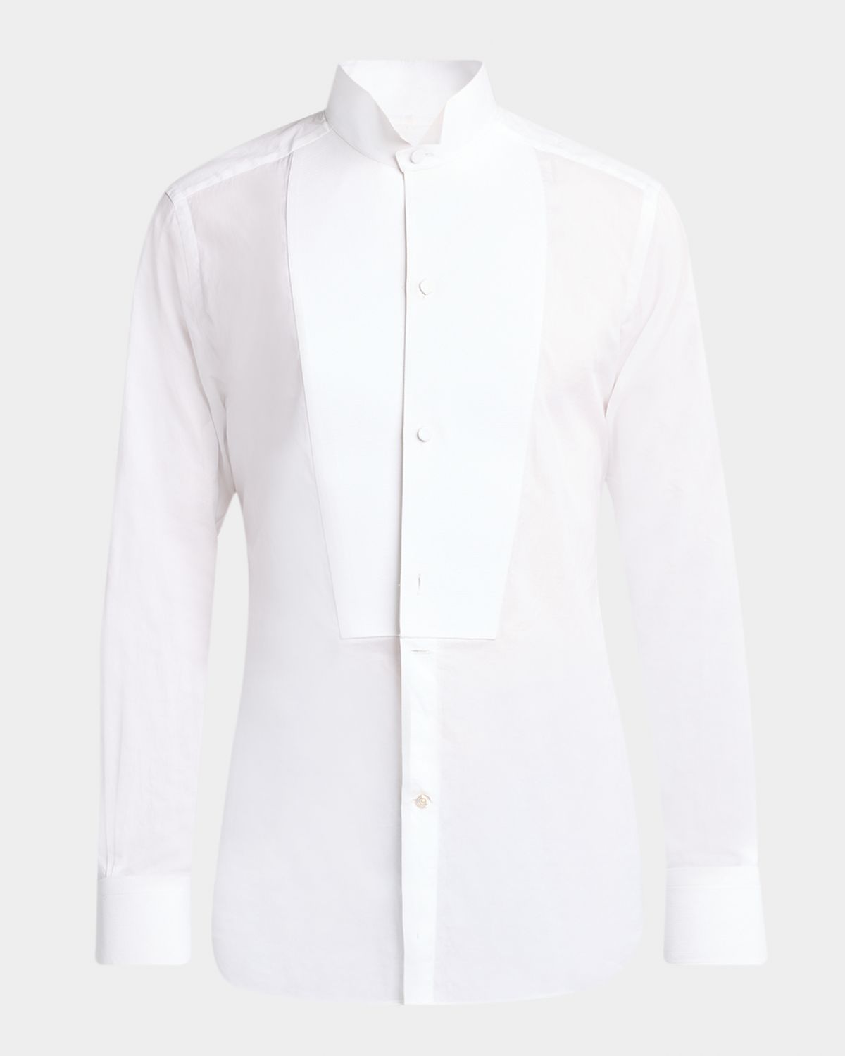 TOM FORD Men 's Cocktail Voile Slim-Fit Dress Shirt | Thumbnail 6 TOM FORD Men 's Cocktail Voile Slim-Fit Dress Shirt | Thumbnail 6