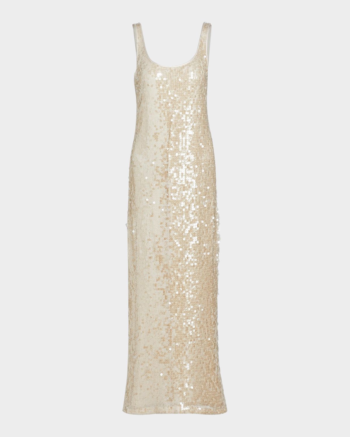SIMKHAI Bex Sequined Tank Maxi Dress