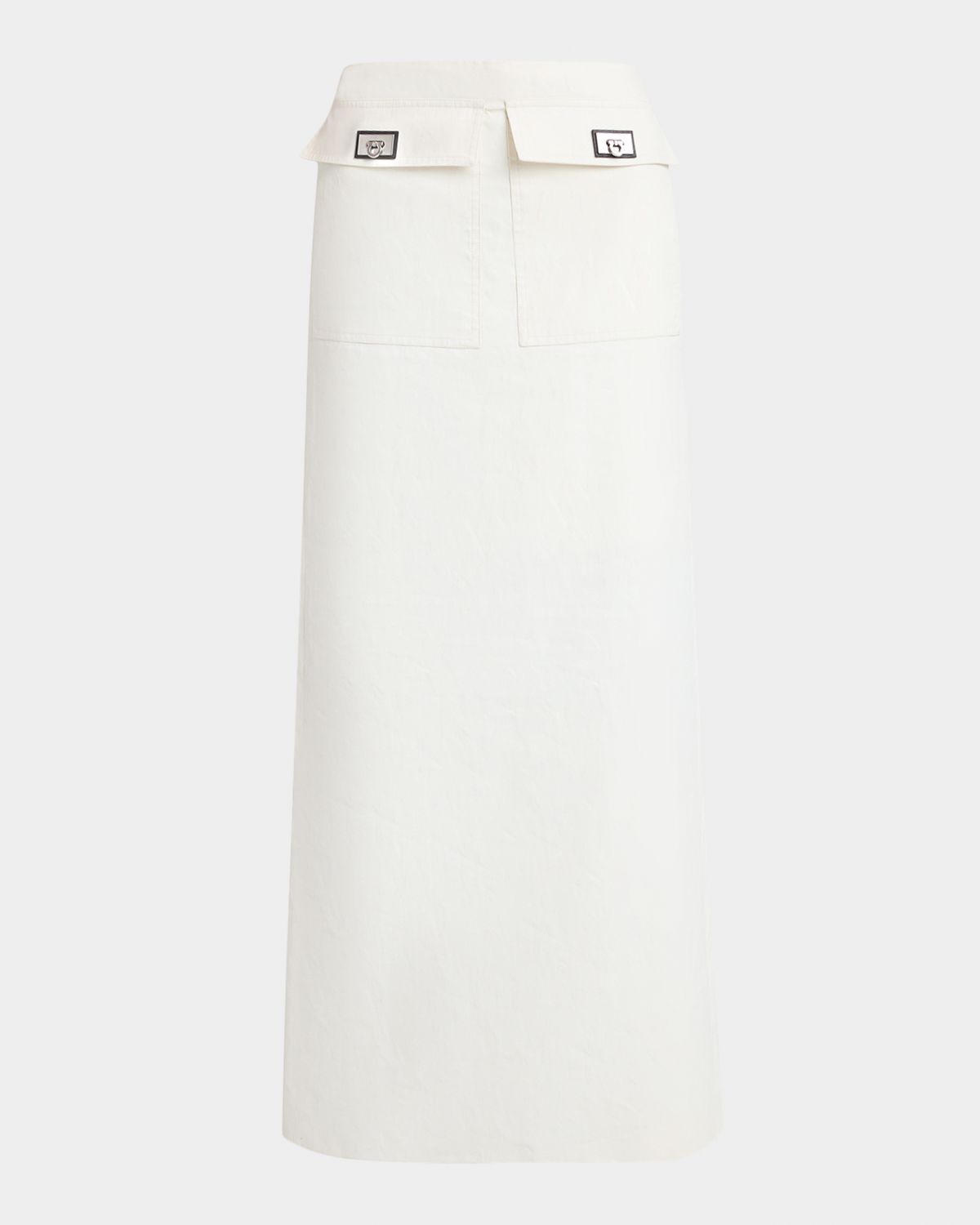 Ferragamo Turn-Lock Pocket Maxi Skirt | Thumbnail 6 Ferragamo Turn-Lock Pocket Maxi Skirt | Thumbnail 6