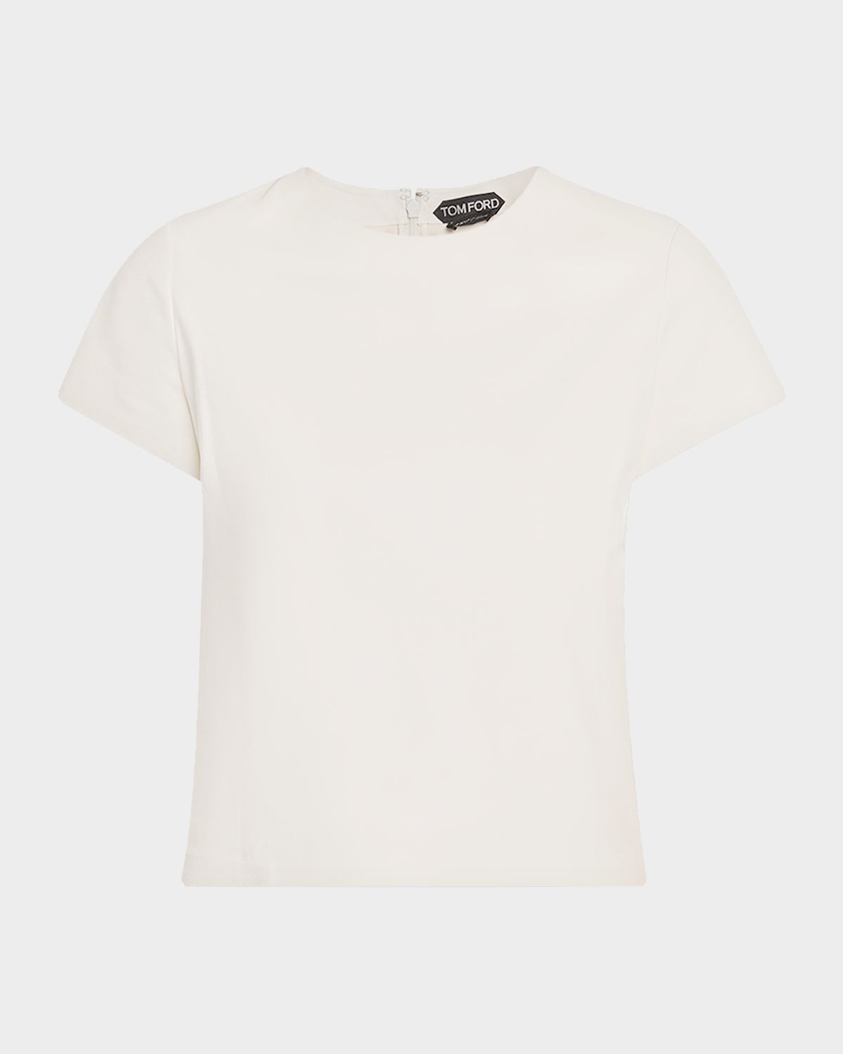 TOM FORD Leather Short-Sleeve Top | Thumbnail 6