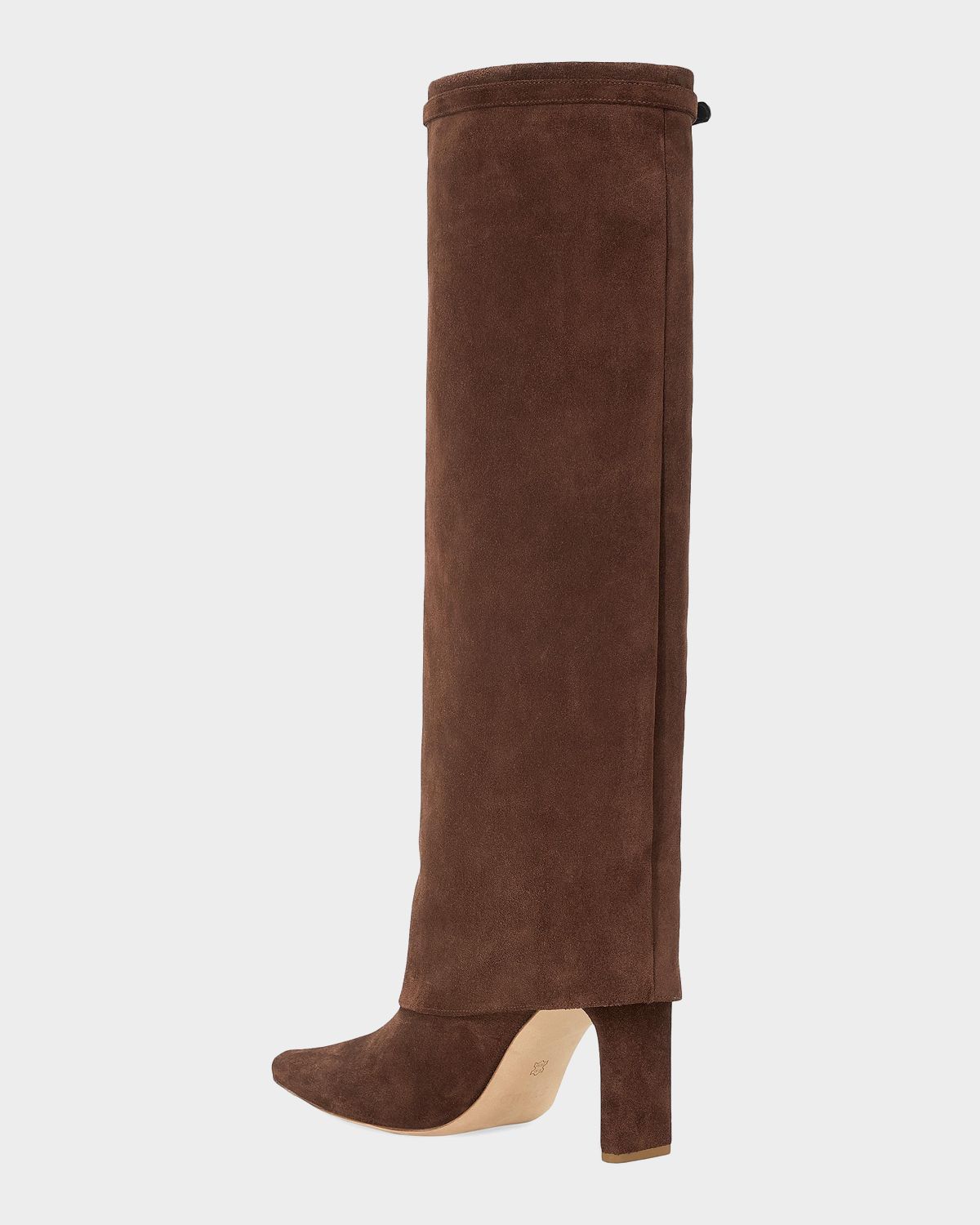 STAUD Wally 90MM Suede Foldover Boots | Thumbnail 5