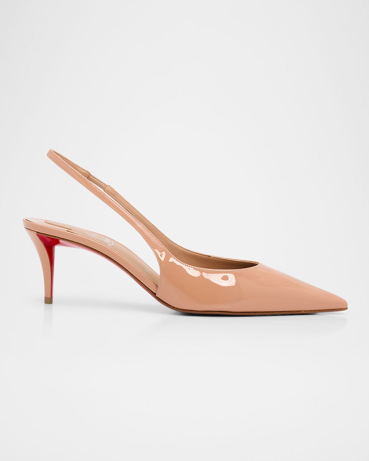 Christian Louboutin 60mm Miss Z Patent Leather Slingback Pumps | Thumbnail 7