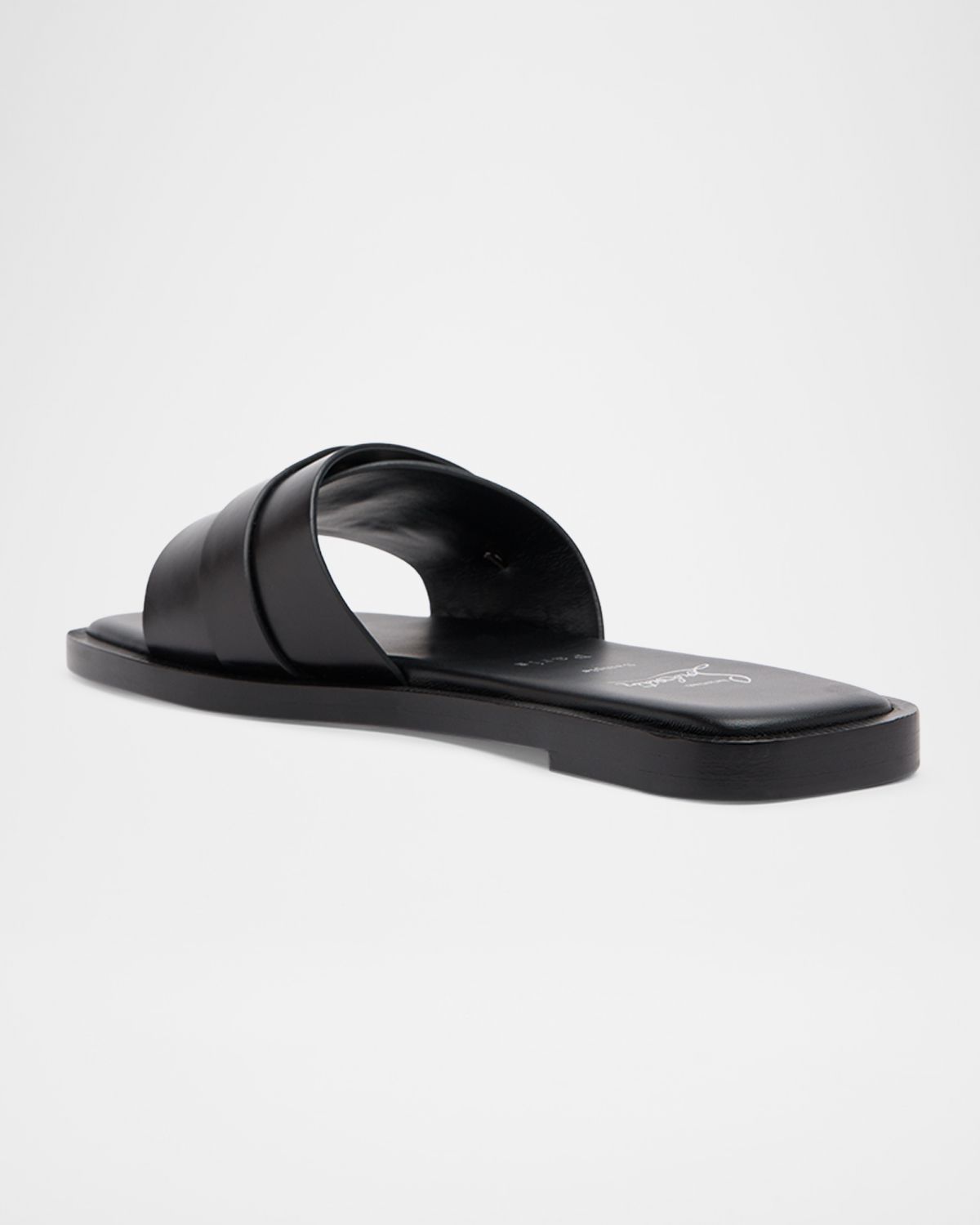 Christian Louboutin Her in Roma Leather Slide Sandals | Thumbnail 4 Christian Louboutin Her in Roma Leather Slide Sandals | Thumbnail 4
