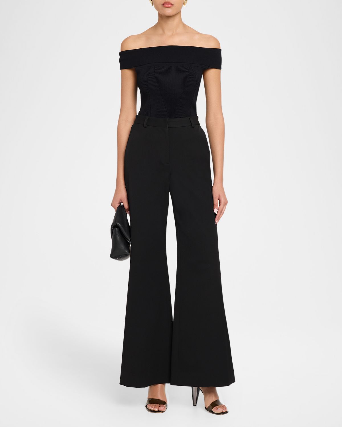 L 'Agence Pilar Wide-Leg Pants