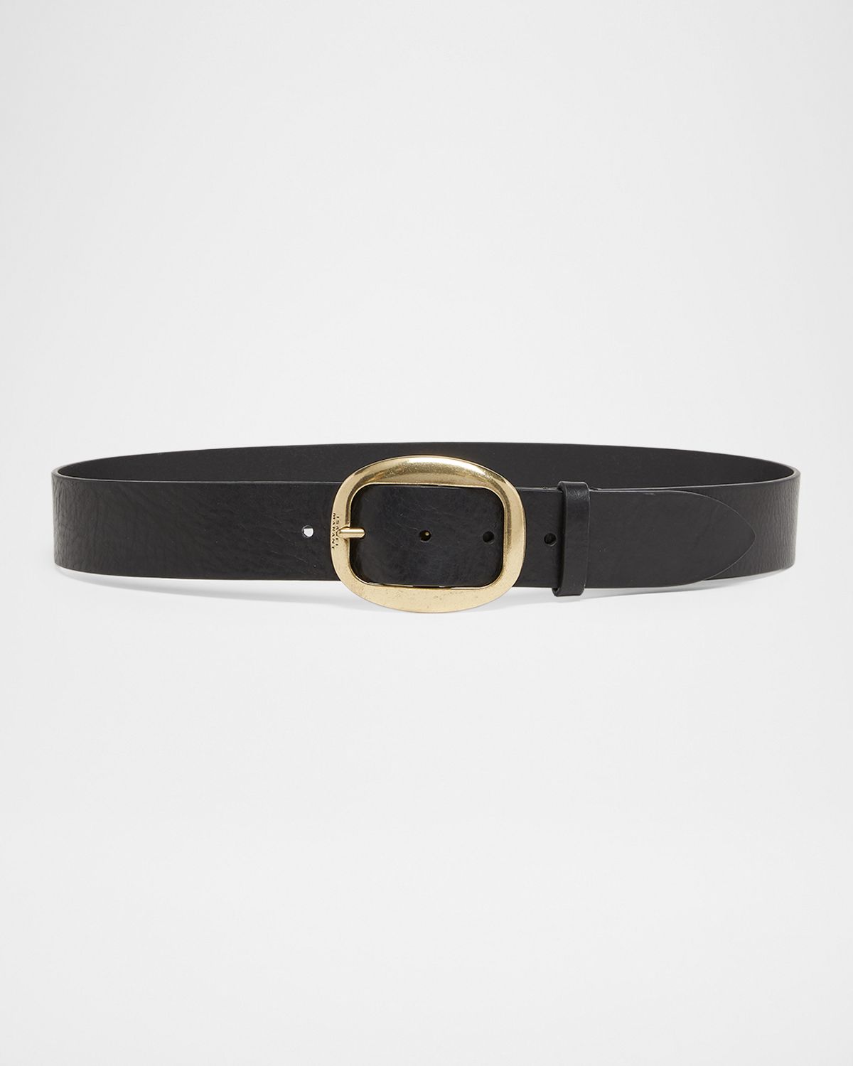 Isabel Marant Dara Large Buckle Leather Belt