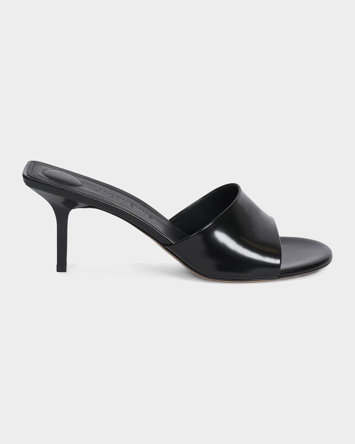 Jacquemus Cubisto 70MM Leather Mules