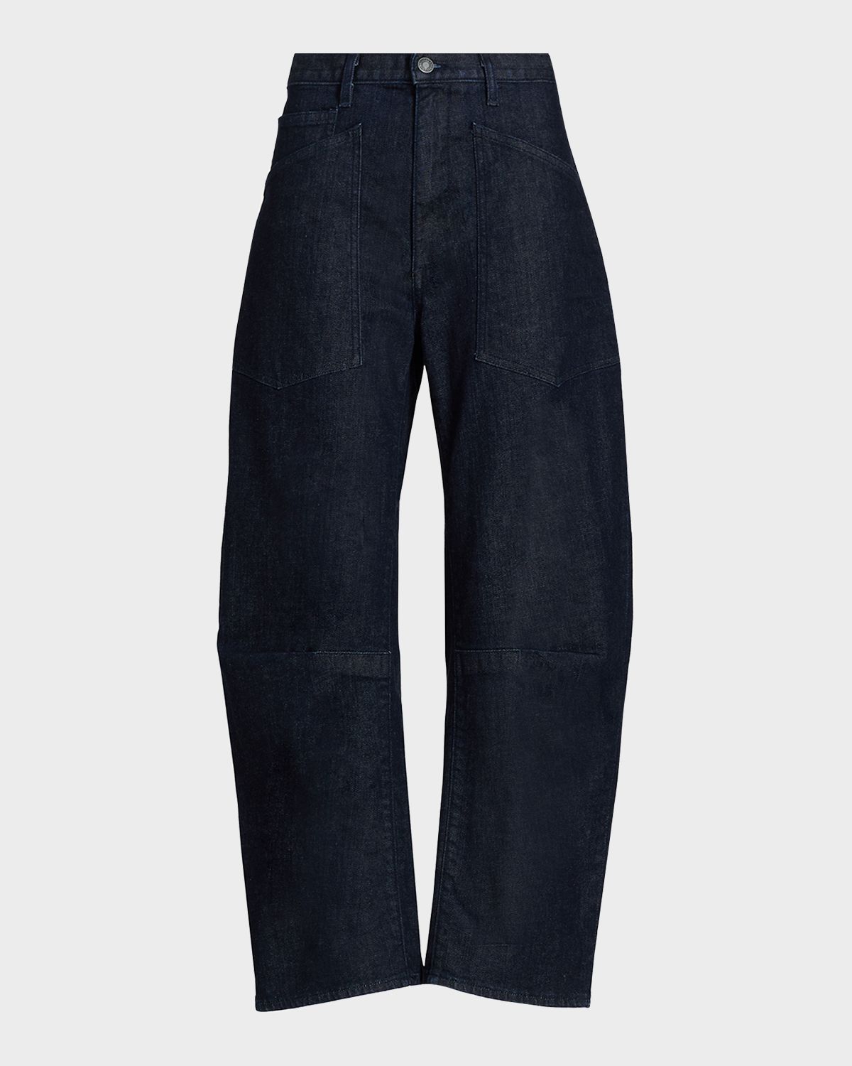 Nili Lotan Shon Barrel-Leg Ankle Jeans | Thumbnail 6 Nili Lotan Shon Barrel-Leg Ankle Jeans | Thumbnail 6