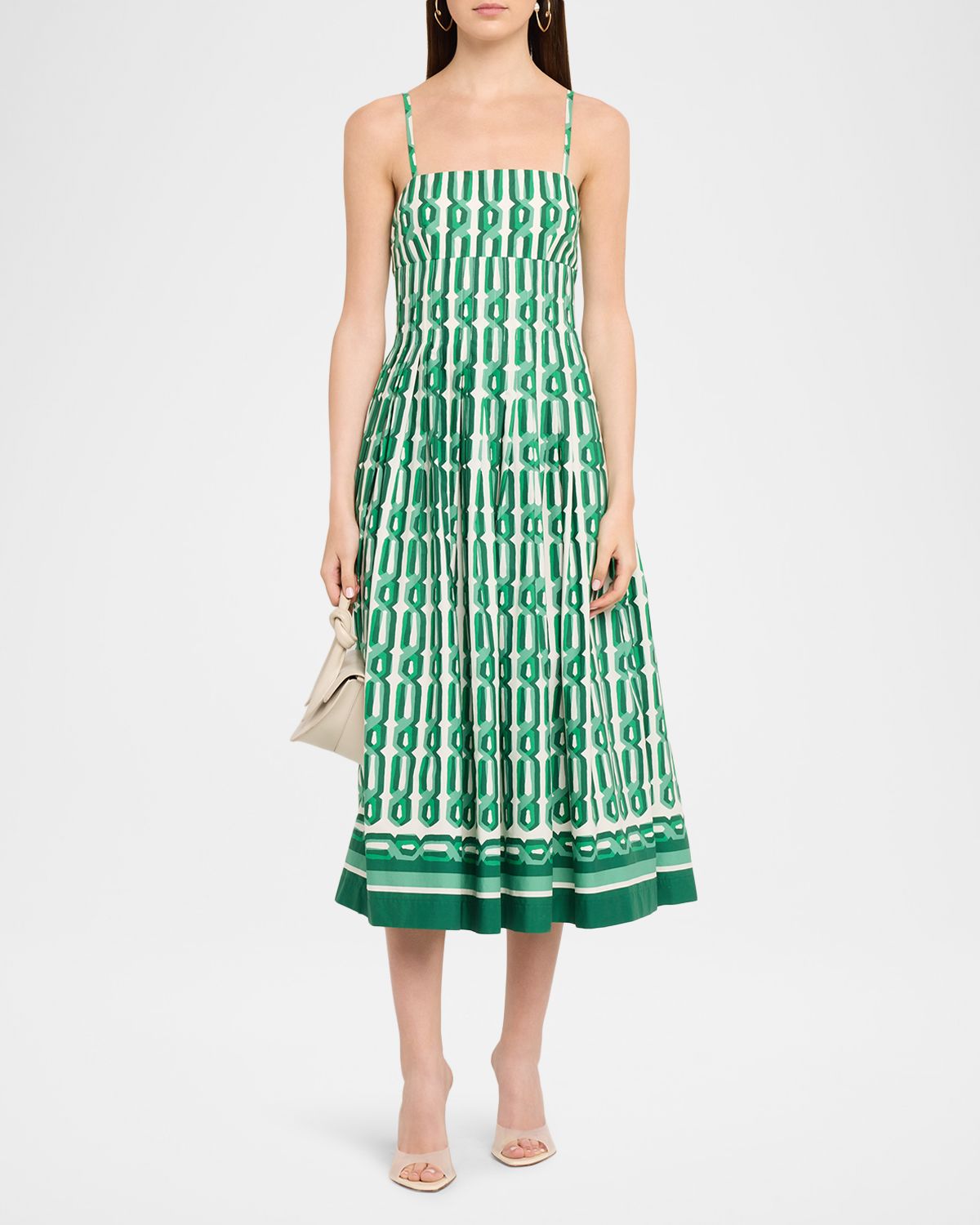 Cara Cara Sea Island Poplin Midi Dress