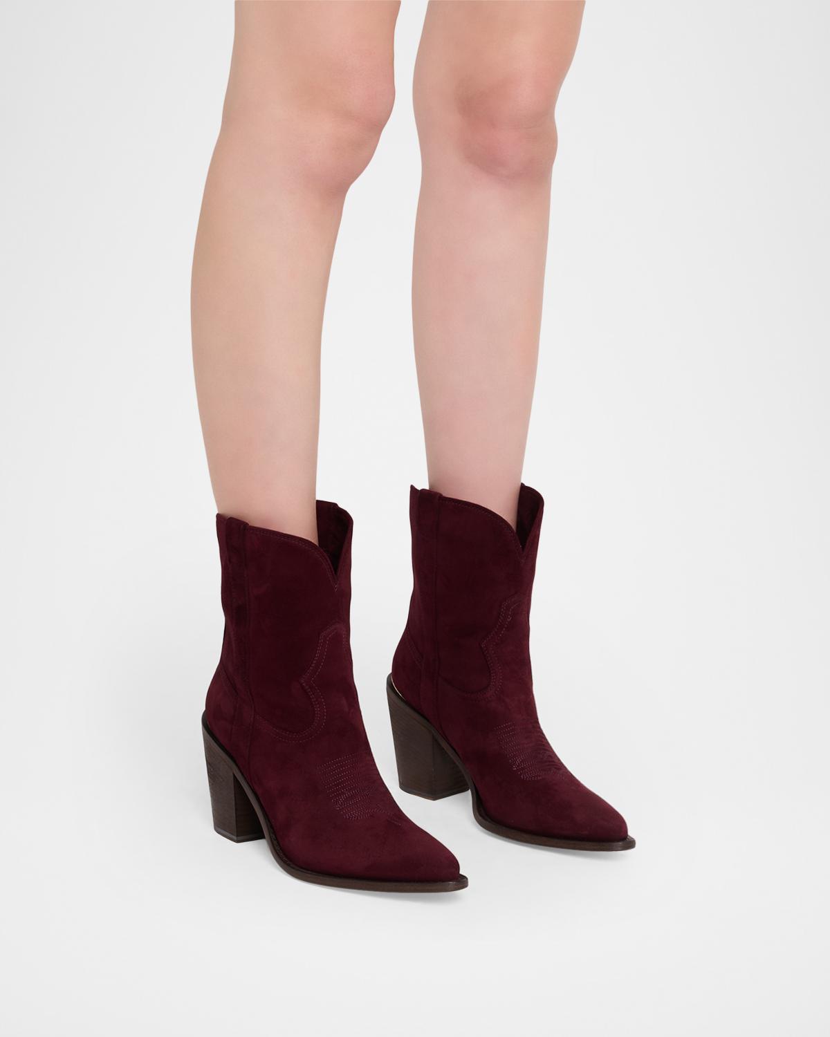 Partlow 90mm Leigh Anne Suede Ankle Boots | Image 1 Partlow 90mm Leigh Anne Suede Ankle Boots | Image 1