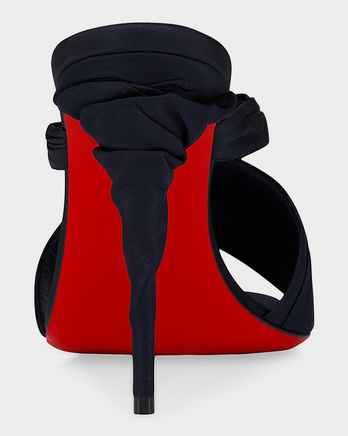 Christian Louboutin 100mm Affabula Satin Sandals