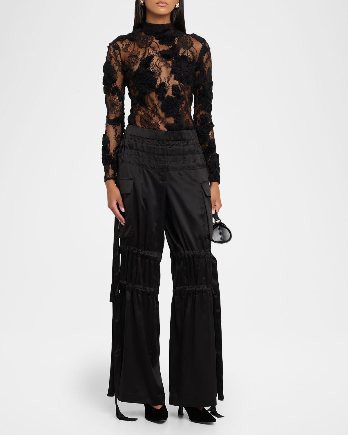 AKNVAS Odin Satin Tie Trousers | Thumbnail 5 AKNVAS Odin Satin Tie Trousers | Thumbnail 5