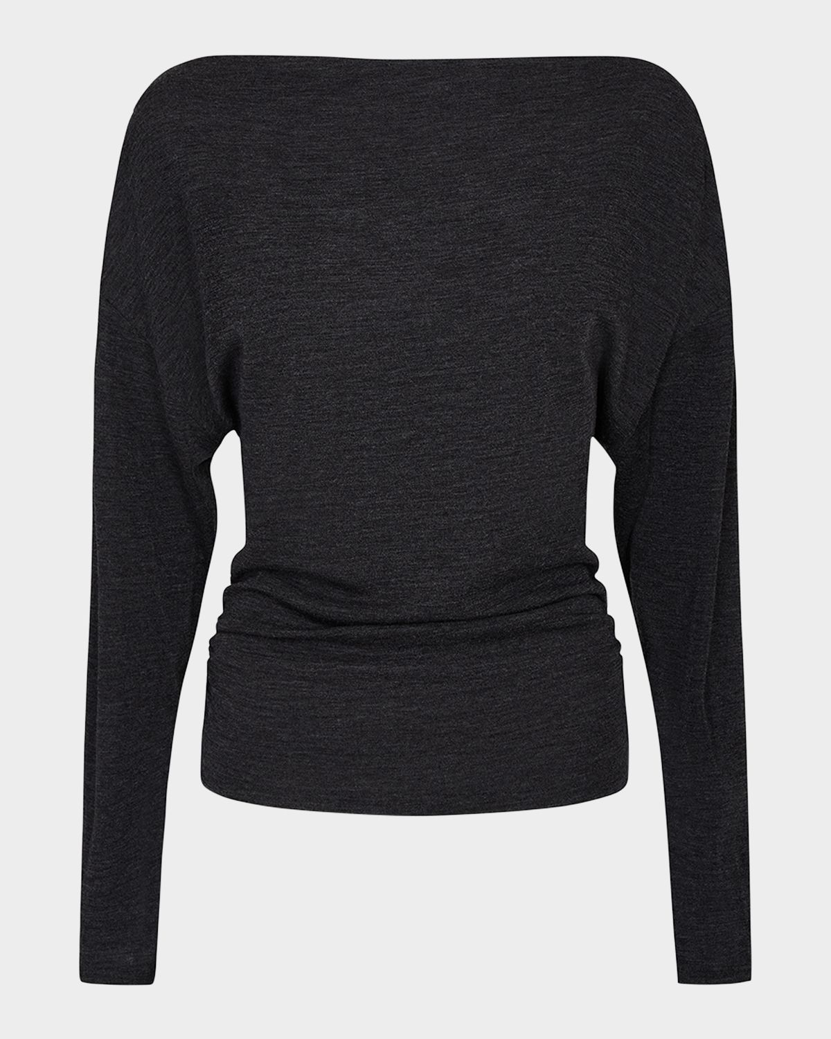Vince Draped High-Neck Top