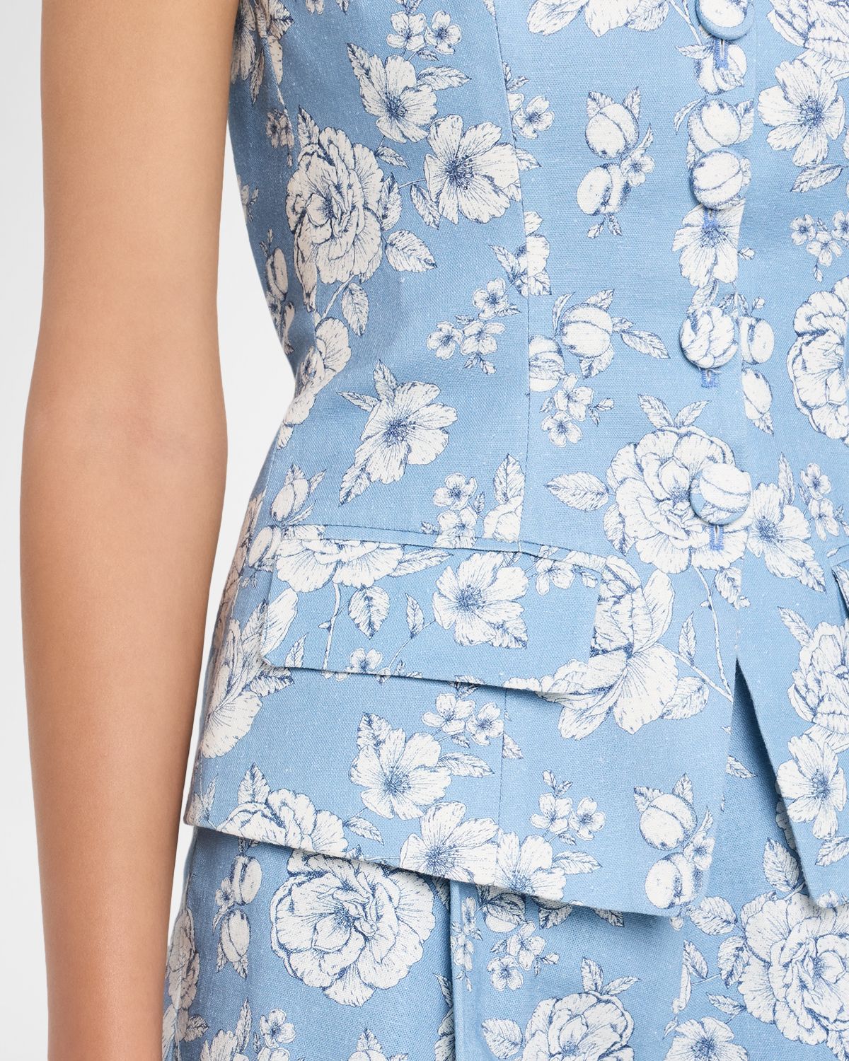 Generation Love Quinn Linen Bustier | Thumbnail 5 Generation Love Quinn Linen Bustier | Thumbnail 5