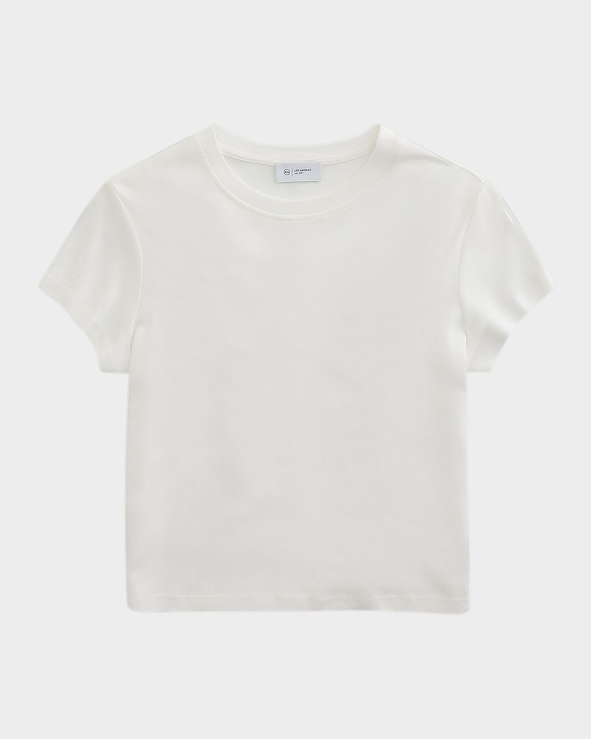 AG Jeans Sadie Crewneck Baby Rib Tee | Thumbnail 6