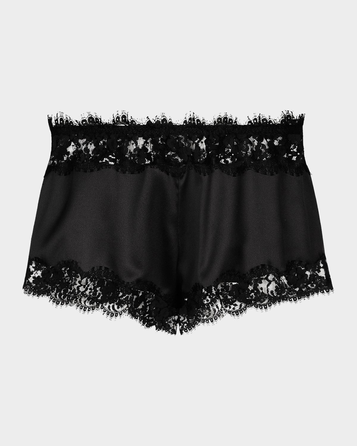 Dolce & Gabbana Lace-Trim Stretch Silk Slip Shorts | Thumbnail 3 Dolce & Gabbana Lace-Trim Stretch Silk Slip Shorts | Thumbnail 3