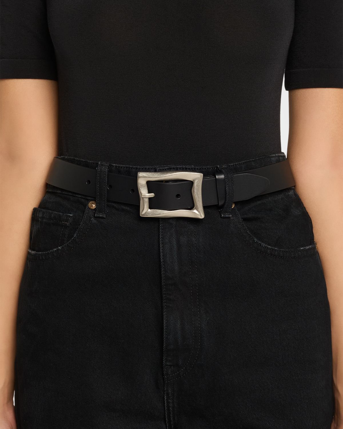 Rag & Bone Waverly Leather Belt