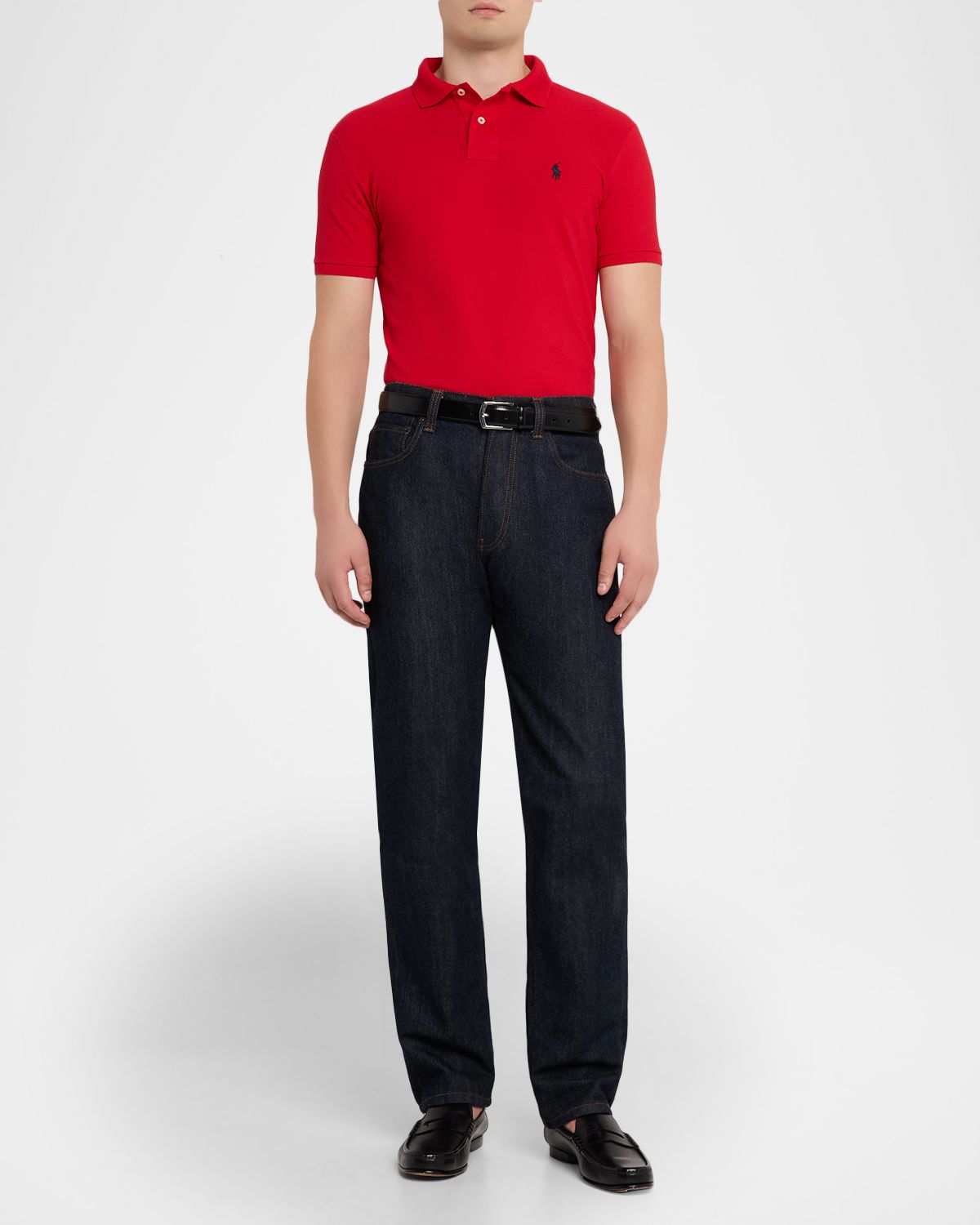 Polo Ralph Lauren Men 's Custom Slim Fit Soft Cotton Polo Shirt