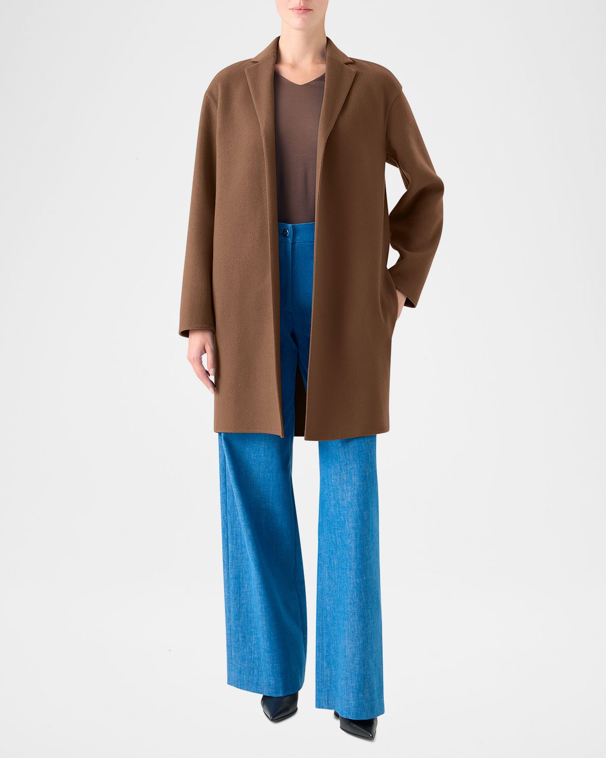 Akris Mae Cashmere Top Coat
