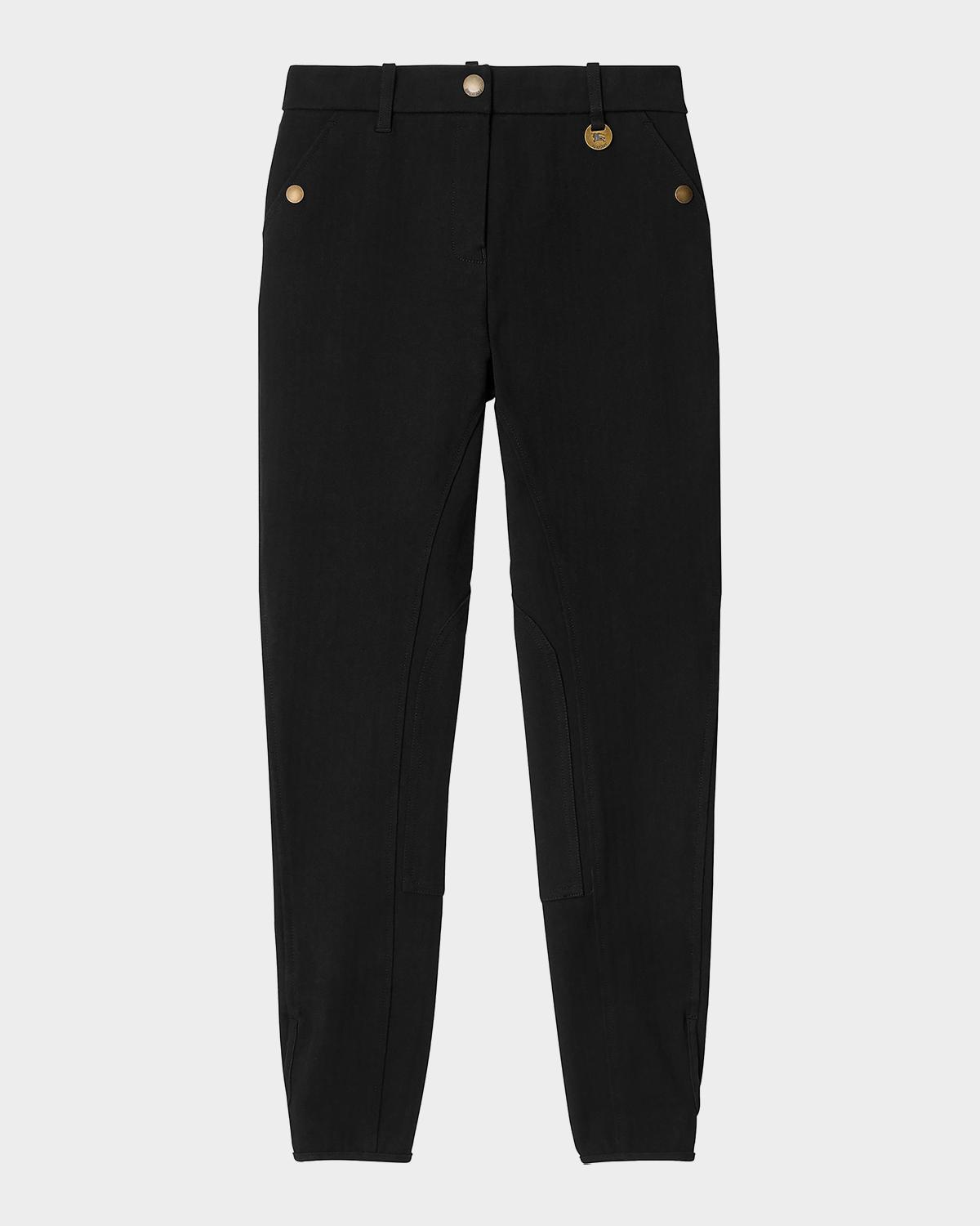 Burberry Anne Herringbone Skinny-Leg Jodhpur Pants | Thumbnail 3 Burberry Anne Herringbone Skinny-Leg Jodhpur Pants | Thumbnail 3