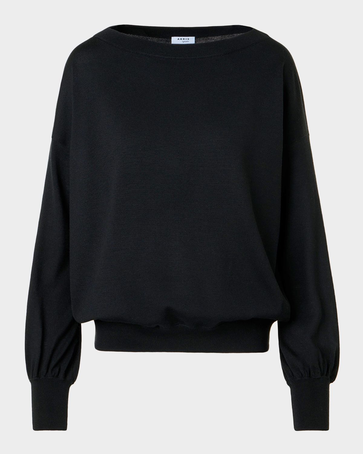 Akris punto Bateau-Neck Knit Sweater | Thumbnail 6 Akris punto Bateau-Neck Knit Sweater | Thumbnail 6