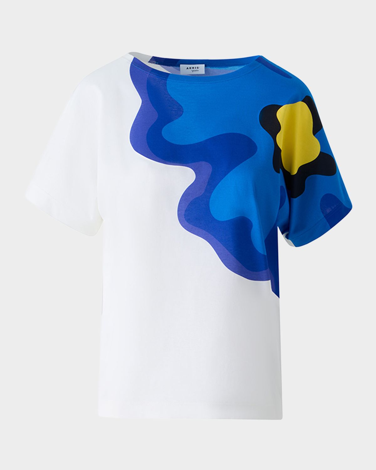 Akris punto Floral Cotton T-Shirt
