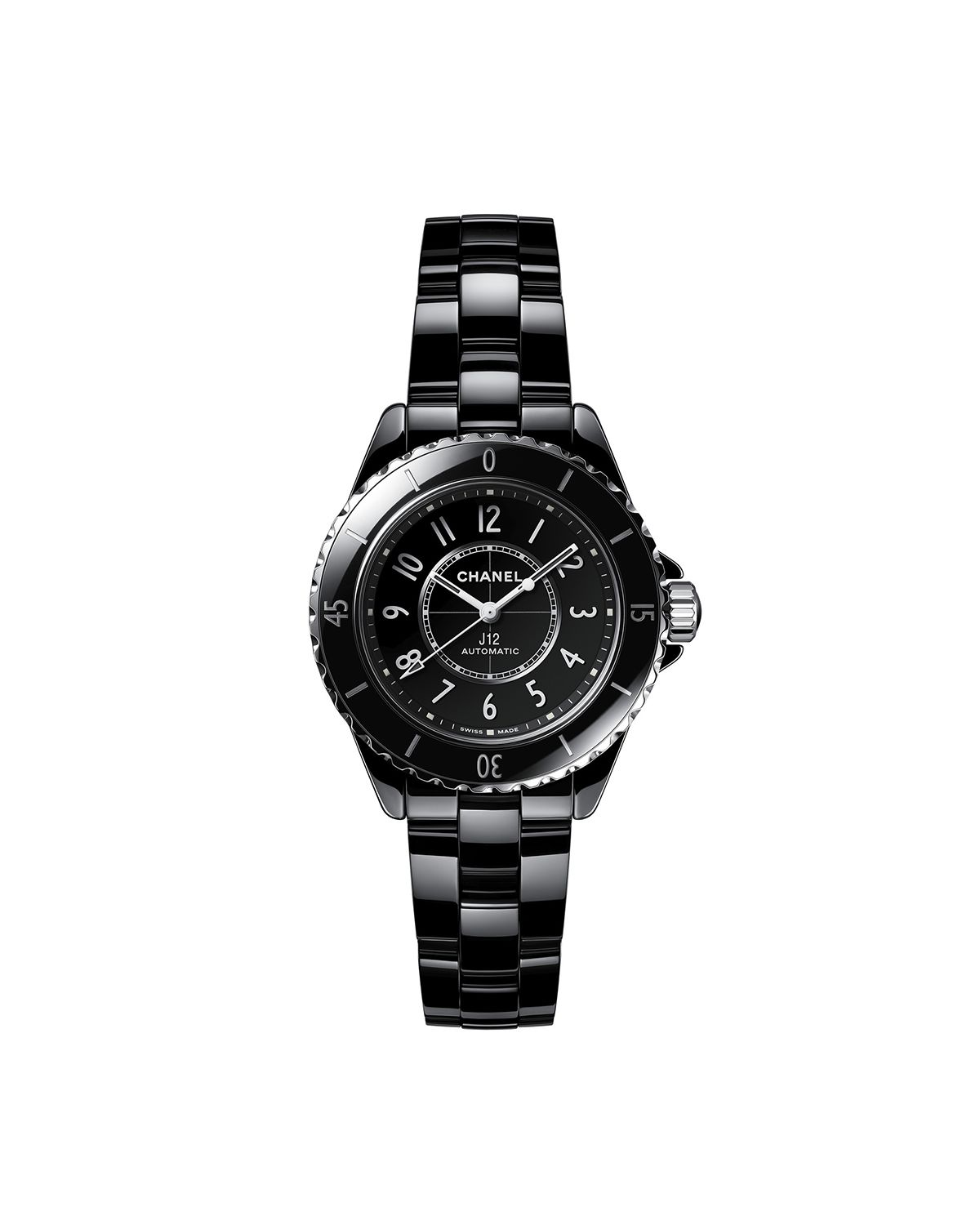 CHANEL J12 CALIBER 12.2 EDITION BLACK WATCH, 33MM