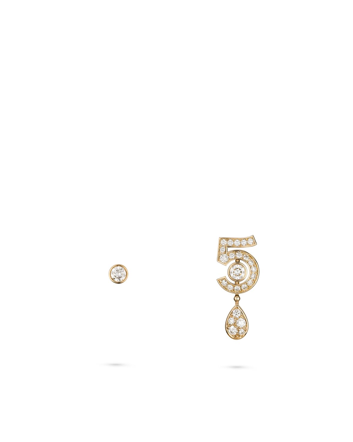 CHANEL ETERNAL N°5 TRANSFORMABLE EARRINGS