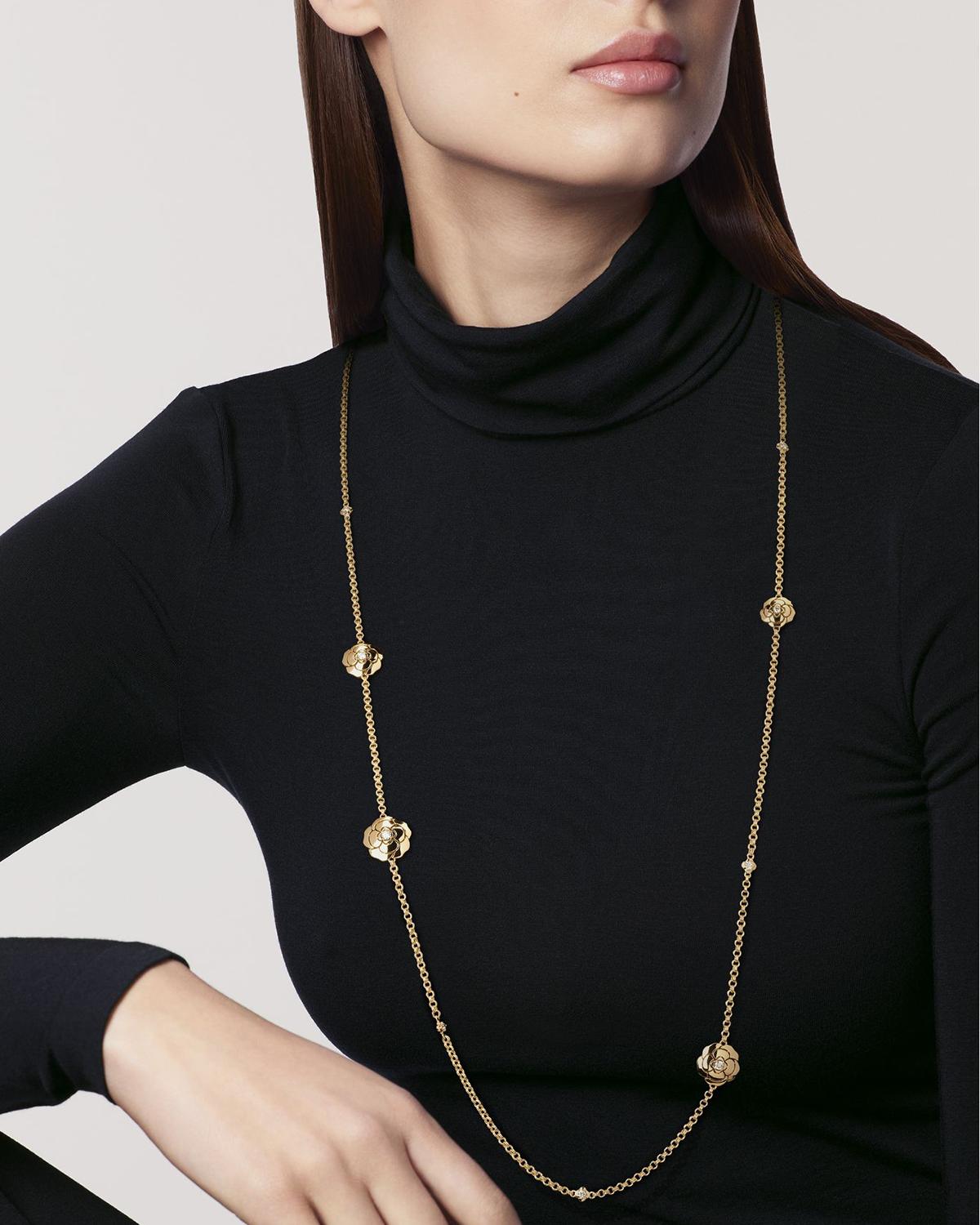 CHANEL LES INFINIS DE CAMÉLIA Transformable Long Necklace | Thumbnail 1 CHANEL LES INFINIS DE CAMÉLIA Transformable Long Necklace | Thumbnail 1