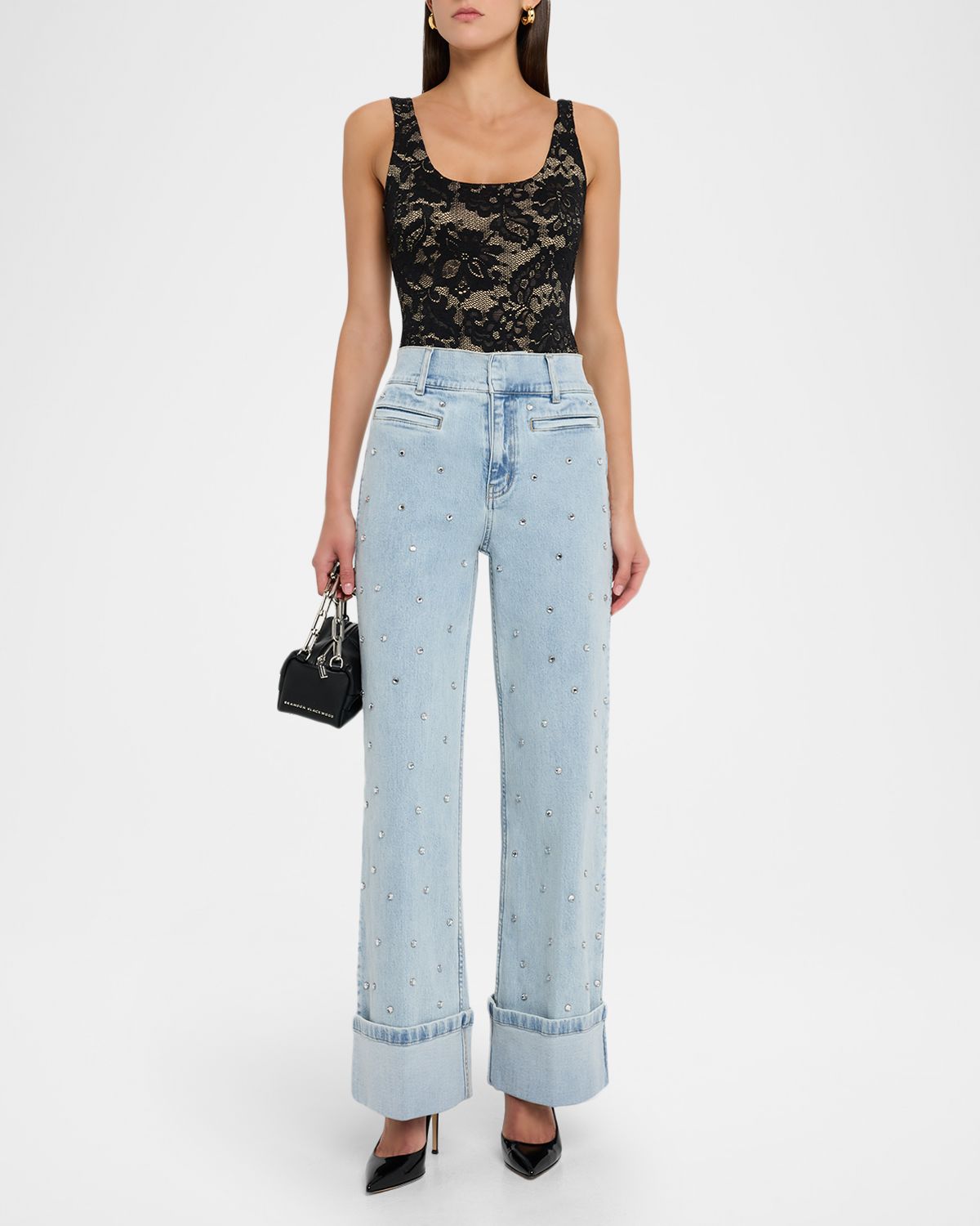 Generation Love Gigi Sleeveless Lace Bodysuit