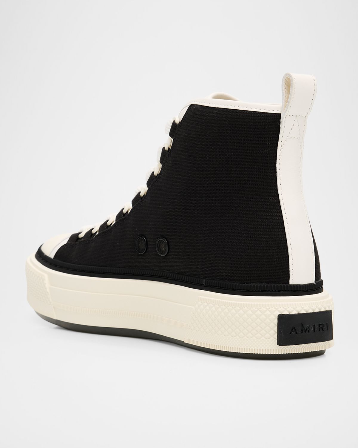 Amiri Men 's MA Court Canvas High-Top Sneakers | Thumbnail 4 Amiri Men 's MA Court Canvas High-Top Sneakers | Thumbnail 4