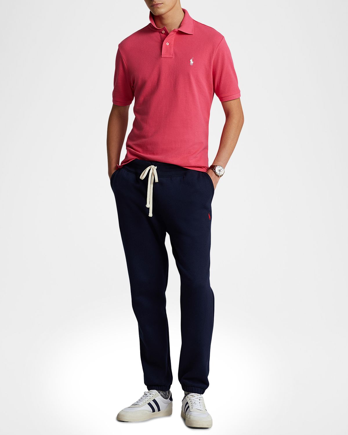 Polo Ralph Lauren Men 's The Iconic Mesh Classic-Fit Polo Shirt