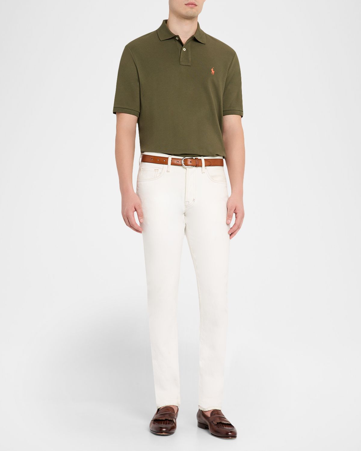 Polo Ralph Lauren Men 's The Iconic Mesh Classic-Fit Polo Shirt