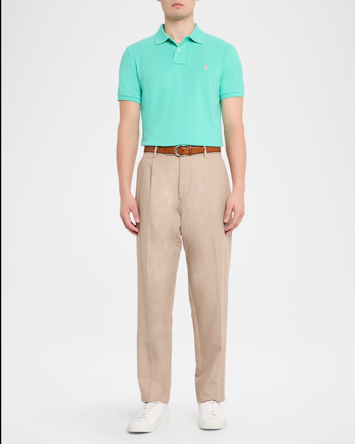 Polo Ralph Lauren Men 's Custom Slim Fit Soft Cotton Polo Shirt