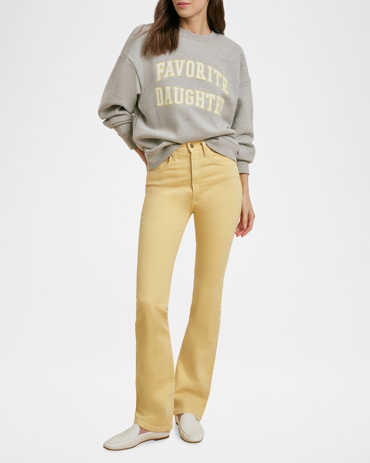 Favorite Daughter The Collegiate Logo Sweatshirt | Thumbnail 2 Favorite Daughter The Collegiate Logo Sweatshirt | Thumbnail 2