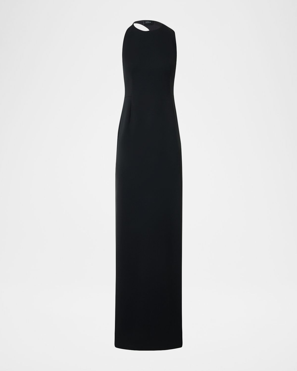 Akris Sleeveless Back-Cutout Wool Slit Gown | Thumbnail 6 Akris Sleeveless Back-Cutout Wool Slit Gown | Thumbnail 6