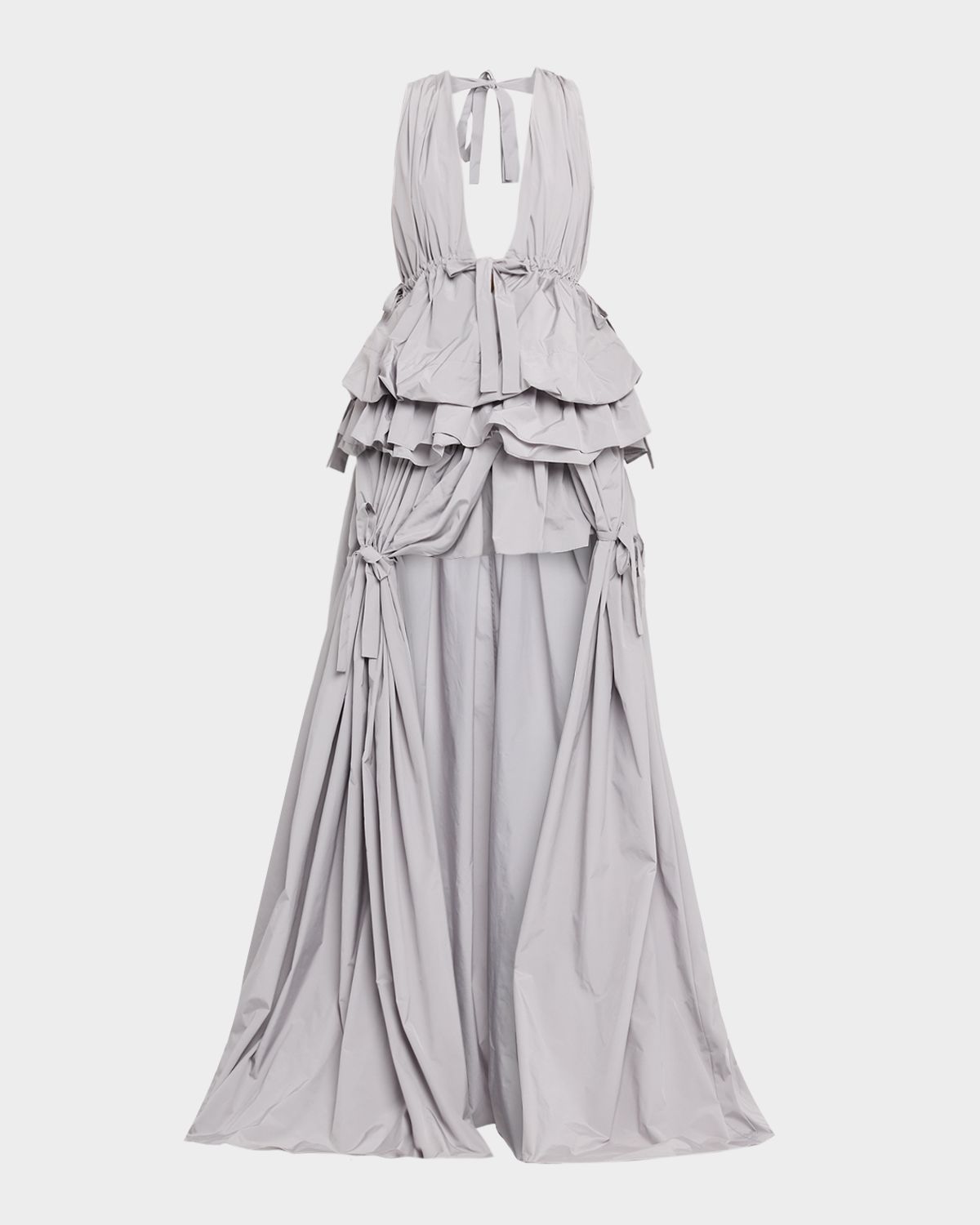 AKNVAS Alexandrina Tiered High-Low Gown | Thumbnail 6 AKNVAS Alexandrina Tiered High-Low Gown | Thumbnail 6