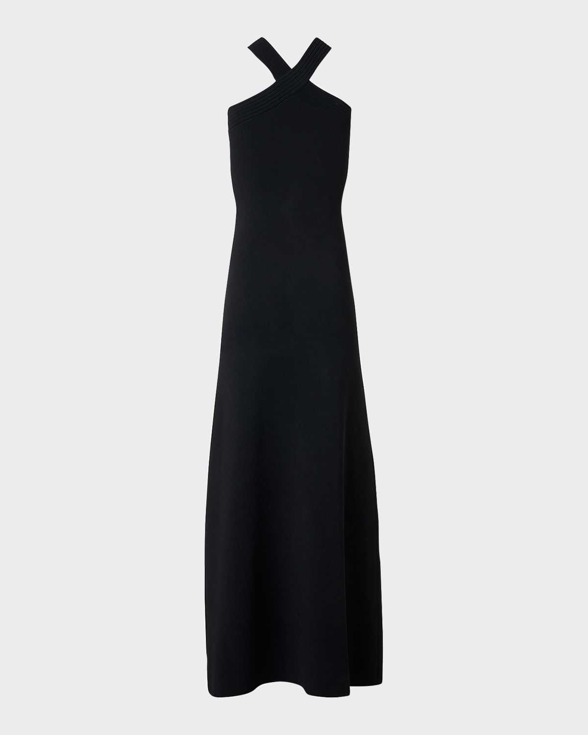 Akris Crisscross Knit Halter Maxi Dress | Thumbnail 6