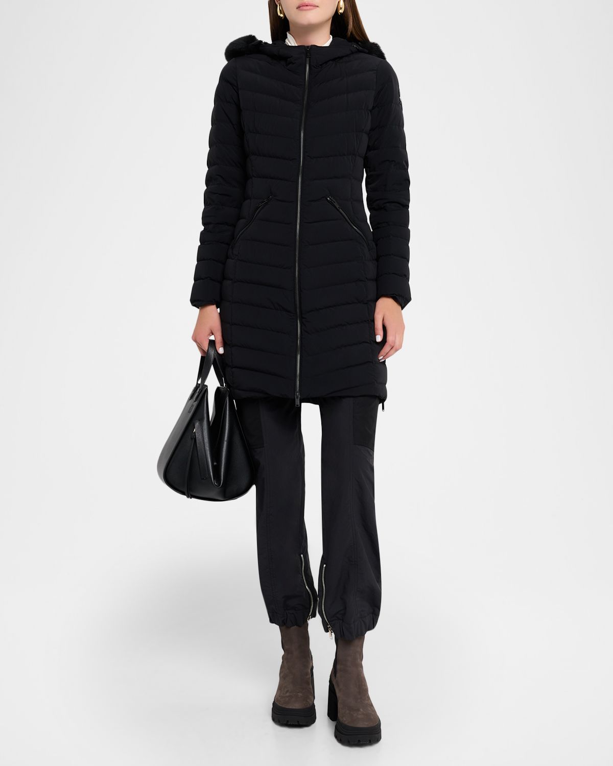 Moose Knuckles Andesite Down Parka with Removable Hood & Shearling Trim | Thumbnail 2