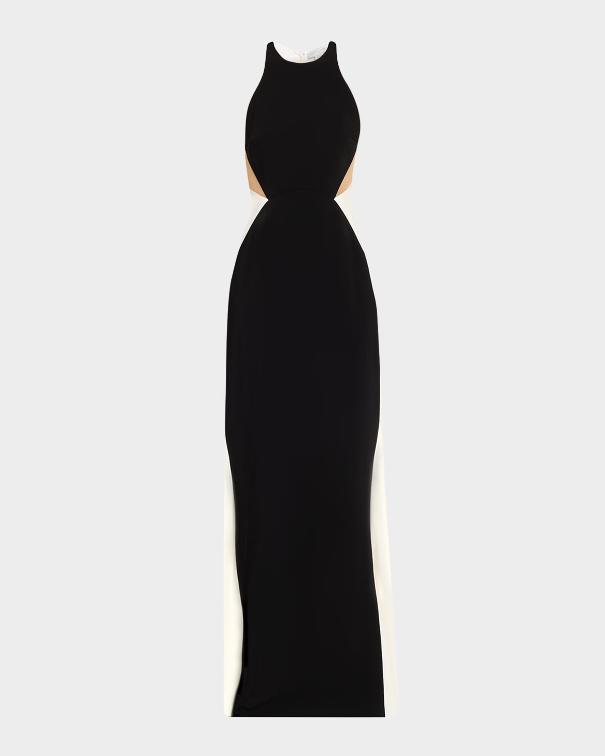 Stella McCartney Colorblock Body-Con Maxi-Dress